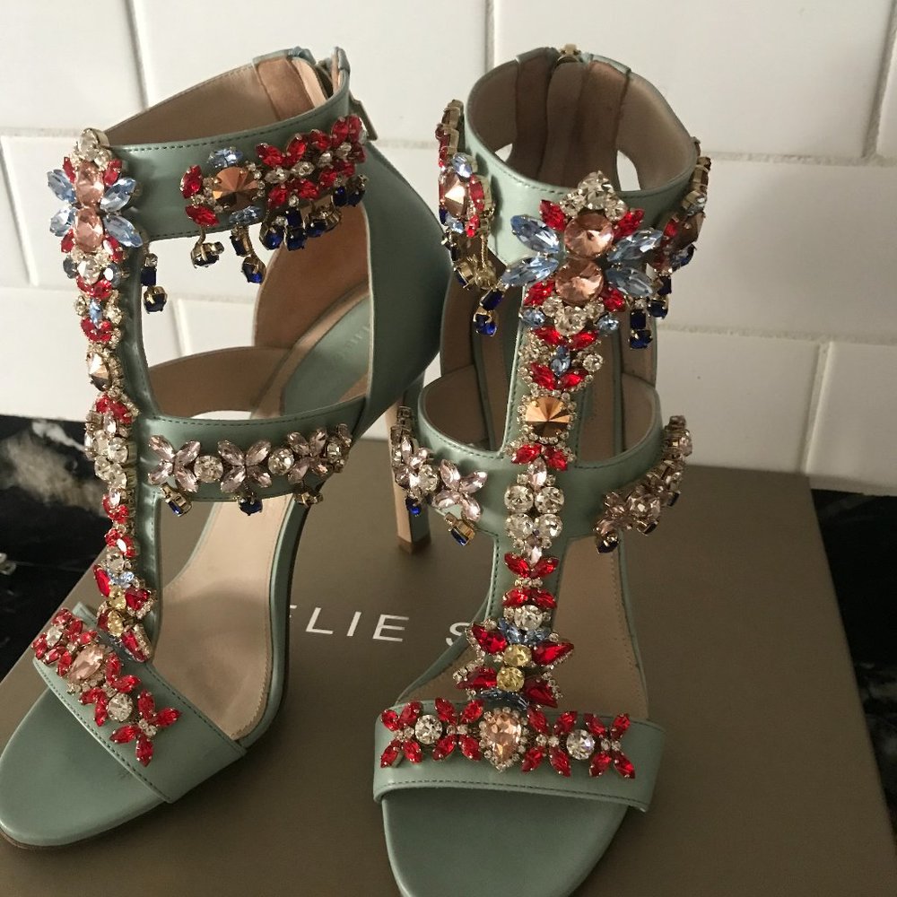 Elie Saab Designer Sandals Size 8